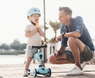 Scoot & Ride Kask Ochronny XXS-S dla dzieci 1-5 lat Blueberry - 580277 - zdjęcie 6